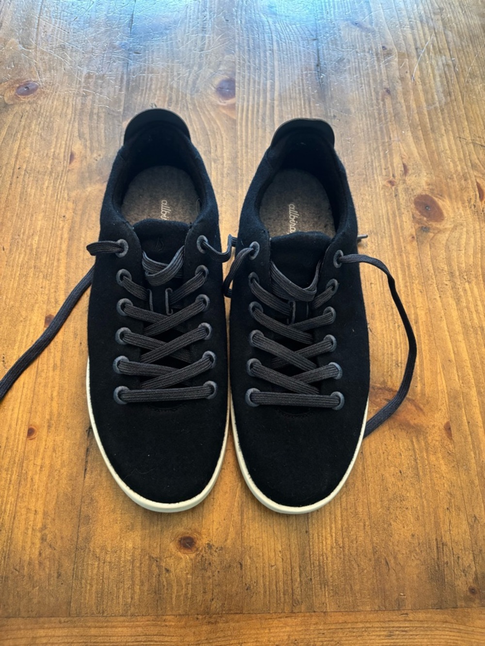 allbirds Black Low-Top wool Sneakers